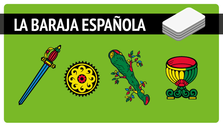 Baraja espanola como juego de cartas