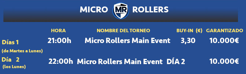 MICRO ROLLERS SEMANAL