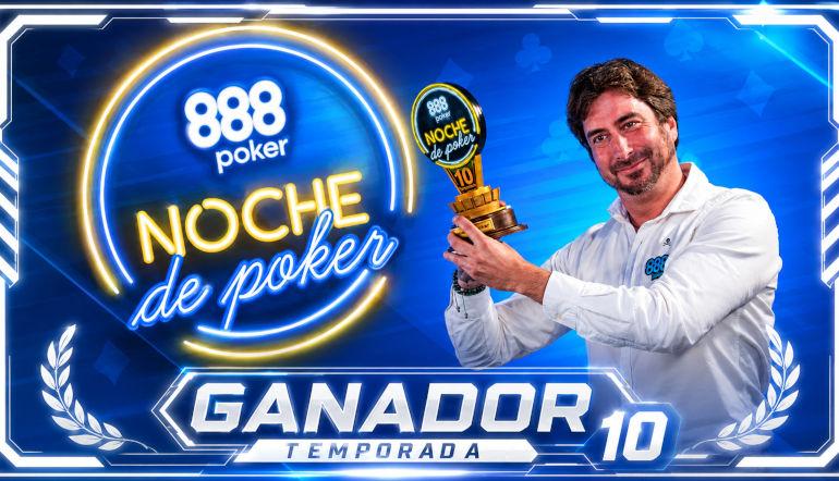 Ganador final Temporada 10 Noche de Poker: Alejandro Sánchez