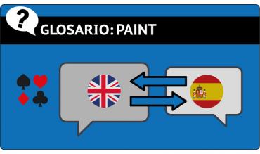 Paint en el diccionario de anglicismos de poker