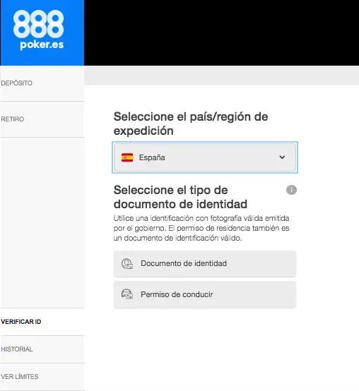 Verificacion Cuenta 888Poker